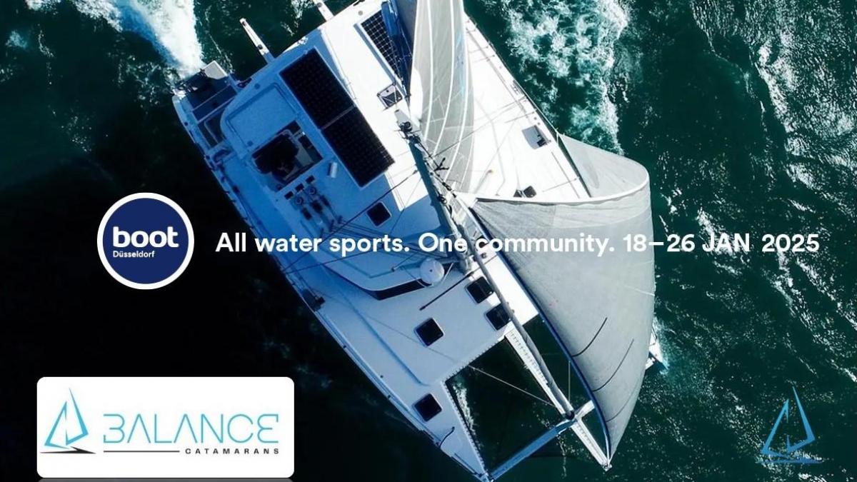 Balance Catamarans au Salon BOOT Düsseldorf 2025 !
