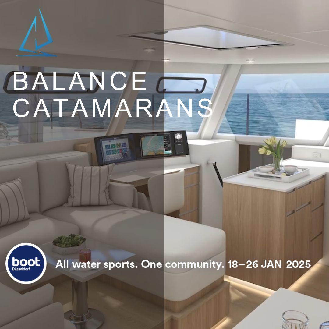 Boot dusseldorf balance catamarans