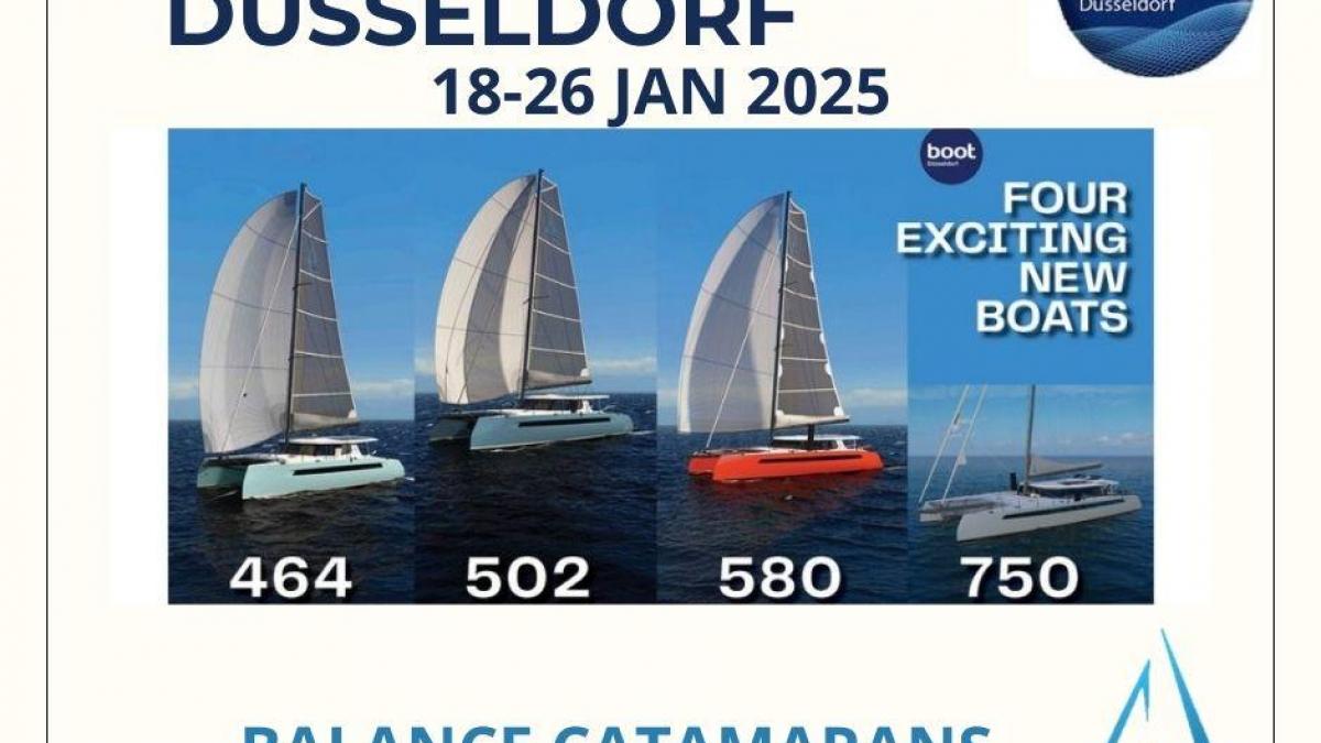 Balance Catamarans au Salon Nautique BOOT Düsseldorf 2025 ! 